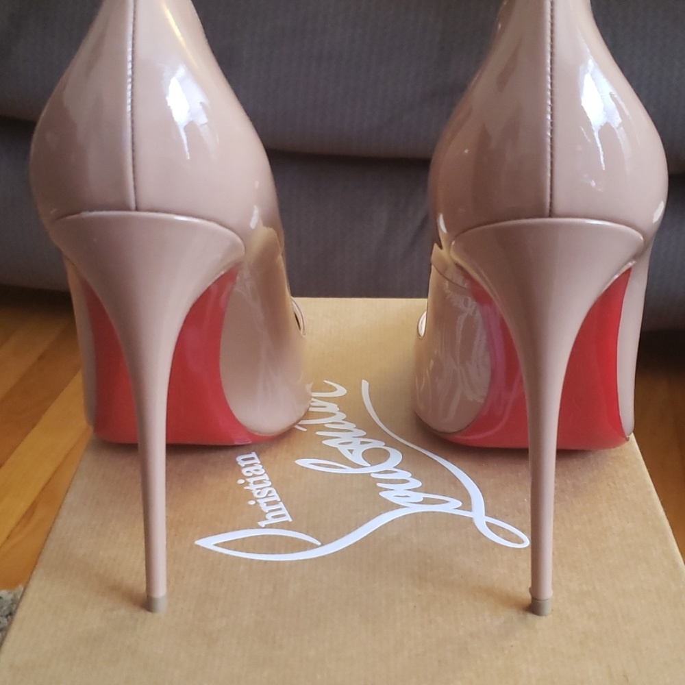 Patent Louboutin Heels